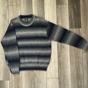 Gray Gradient Sweater